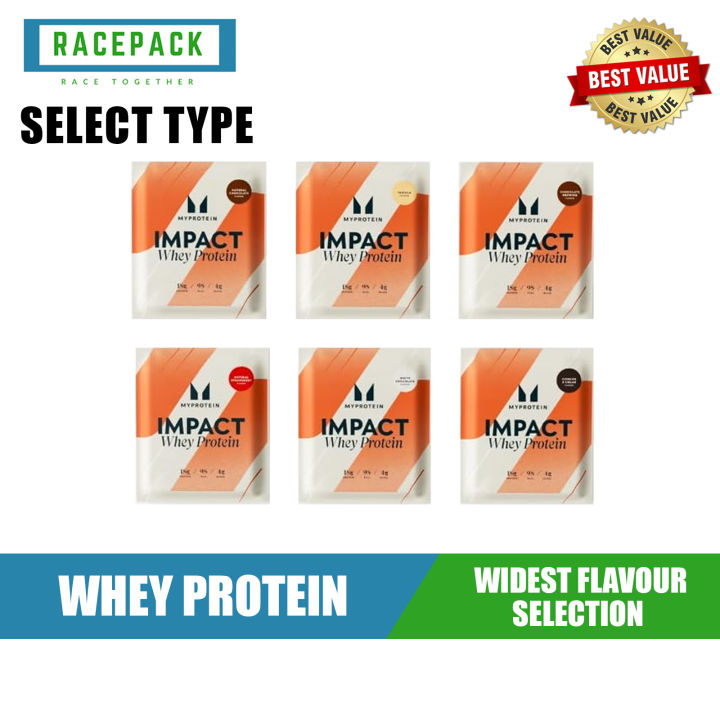 MyProtein Single Serving / Impact Whey Protein / Diet Whey / Clear WHEY ( Select Flavour and Qty 10 to 20 Pack )