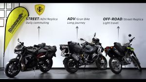 Rhinowalk กระเป๋าข้างกันน้ำ 100% กระเป๋าข้างทัวริ่ง