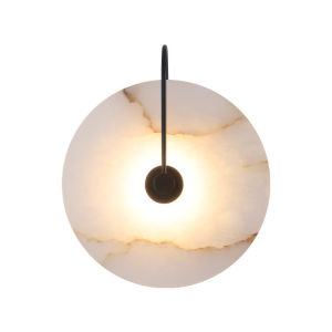 Round Marble Wall Lamp Modern Nordic LED Wall Light Indoor Lighting Room Decor Wall Sconces For Living Room Bedside Bedroom