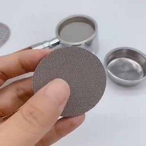 Puck Screen 51/53.5/58.5 มม. สแตนเลส หนา1.7 มม. 150μm ตาข่ายกรอง สแตนเลส 316 สำหรับเครื่องชงกาแฟ