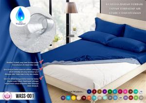 SPREI WATERPROOF ANTI AIR ANTI OMPOL TINGGI 25 CM