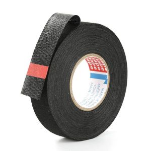 50 Feet Width Wire Harness Tape High Temp Speaker Wiring Loom Harness Adhesive Felt Cloth Tape For Automotive Noise Dampening