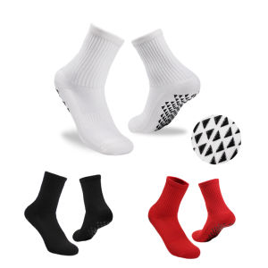 1/3 Đôi Tất Thể Thao Chống Trơn Trượt Cao Đến Đầu Gối Thoáng Khí Thoải Mái Nylon Chạy Bộ Tất Cho Bóng Đá Bóng Rổ Nam