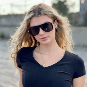 ZENOTTIC Fashion Oversized Square Sunglasses for Women One Piece Recycled Shield Shades UV400 Protection