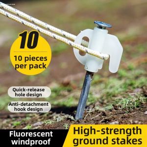 MINGRENBANG | Reinforced Night-Glow Wind-Resistant Ground Pegs