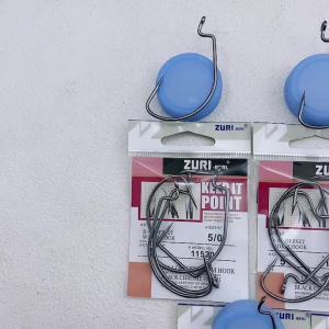 20 Chiếc Móc Câu Cá Hình Giun Có Móc Sắc Bén 5/0 # -6 # Móc Câu Giun Lệch Tâm B-11 9 Cỡ Thép Carbon Cao Dùng Cho Câu Cá Biển Trên Thuyền