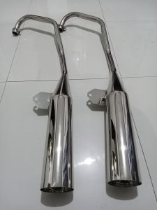 Honda Supremo 150 Chicken Pipe Pure Stainless