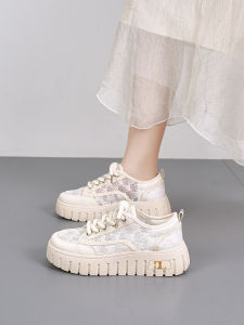 MAOLI | Breathable Mesh Thick Sole Womens Casual Sneakers