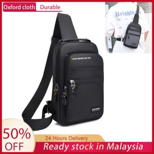 Sling Bag Men Crossbody Bag Pouch Bag Men Casual Chest Bag Men Fashion Shoulder Bag Waist Bag beg lelaki