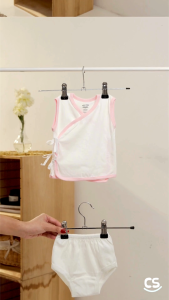 Cotton Stuff Panty 100% Cotton Baby Essential Soft Infant Newborn Wear (3pcs) White