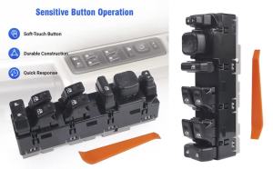 Window Control Switch 15883319 For Chevrolet Avalanche Suburban Tahoe Cadillac Escalade Hummer H2 2003-2006 GMC Sierra Yukon XL