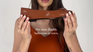 DEAR BLISS Rosa Whisky Pointed Toe Flats