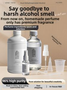 High Purity Perfume Solvent 96% Deacetylated Alcohol Food-Grade Fragrance Booster