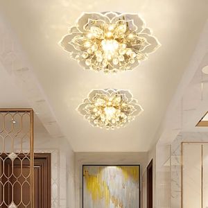 Đèn ốp trần LED kiểu dáng hoa sen - Đèn hành lang lối vào ban công sảnh chờ đèn trang trí nội thất