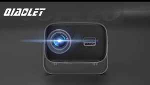 QIAOLET K1Pro Proyektor 250 ANSI Smart Proyektor Android 13 With Stand 1080 Full HD Projector Mini