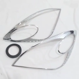Garnish Cover List Lampu Depan Chrome Mobil Toyota Avanza 2008-2011