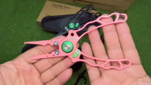 คีมตกปลา Stainless Steel 420 คีมอเนกประสงค์ ปลดสปริดริง ปลดเบ็ด ตัดสายเอ็น PE อันเดียวจบ (มีสินค้าพร้อมส่งในไทย)