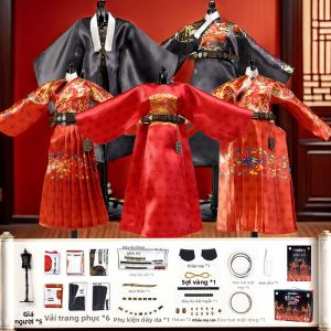 QIAOPIGU | Quà Tặng DIY Trang Phục Hanfu Cho Bé Gái