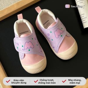 JIFANPAUL | Giày Vải Đế Mềm Chống Trượt Cho Bé