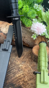 มีดกล็อค มีดพกอเนกประสงค์ มีด มีดทรงทหาร เดินป่าตั่งแคมป์กลางเต้นทำอาร มีประสิทธิภาพ