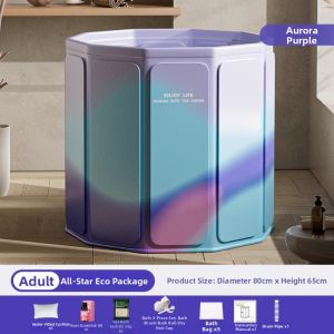 LaiBei | Foldable Thickened Bath Tub for Adults and Children