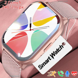 2024 New Xiaomi Smart Watch Men Women Heart Rate Blood Pressure 100+ Sports Modes Fitness Tracker Bluetooth Call Smartwatch Women