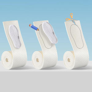 1PC Adult Kids Universal Insole For Feet Sole 50/150CM Cuttable Insoles For Shoes Soft Sport Shock Absorption Shoe Inserts