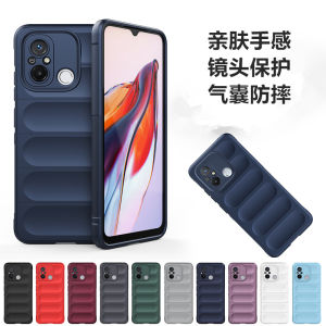 Liquid Silicone Soft Shell Case for Redmi Phone Full Cover Protective Cover with Precision Holes for Camera Fashionable Business Style