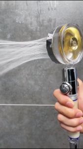 Vòi Sen Tăng Áp Cánh Quạt Tay sen Có Lõi Lọc Với Tia Nước Massage Tạo Cảm Giác Thư Giãn