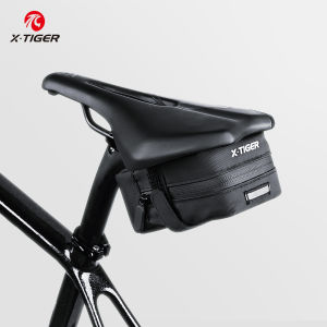 X-TIGER Mini Bicycle Saddle Bag 0.7L Portable Rainproof Tail Bag MTB Mountain Road Bike Tool kit Repair Bag With Reflective