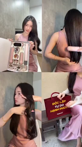 Máy Sấy Tóc Tạo Kiểu AirStyler Masuto Đa Năng Sấy Uốn Duỗi Phồng Tạo Kiểu Chuẩn Salon