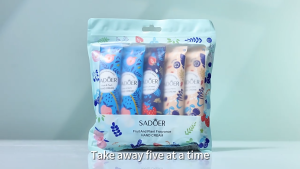 SADOER Hand Cream Set Hydrating Moisturising Hand Lotion Dry Hands Care Fruit Floral Horse Oil