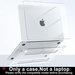 Ốp MacBook Trong Suốt Như Pha Lê Dành Cho Máy 13 Inch 2026 A3404 A18 Pro Chip Air 13/15 Inch Pro 14/16 Inch M5 2026 - Vỏ Máy Tính Xách Tay Bằng Nhựa Chống Nước