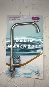 SOLIGEN Kran Angsa Stainless Wastafel Stainless Steel 5222 Keran Air Cuci Piring Dapur