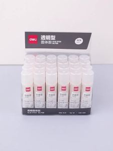 deli | High Adhesion Non-Formaldehyde Transparent Washable Strong Child Friendly School Start Suitable DIY Friendly Glue Sticks