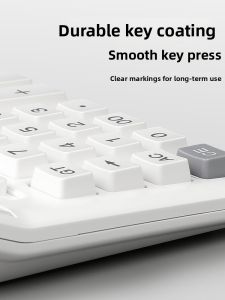 Good | Voice Enabled Large Screen Large Buttons Mechanical Keyboard Calculator