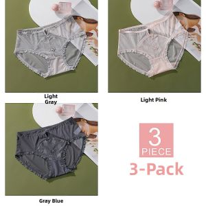 TIANZHIYI | Sensual Lace Womens Panties Low Waist Seamless Breathable Cotton Triangle Briefs