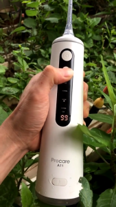 Máy Tăm Nước Procare A11 Cầm Tay 3 Chế Độ Nâng Cấp Thông Minh Làm Sạch Sâu Kẽ RăngPin Sạc Dùng 75 NgàyChống Nước IPX7
