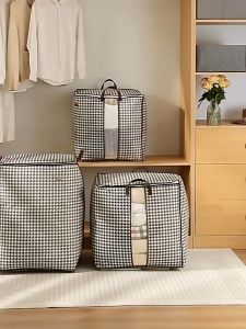 【Esatop】COD กระเป๋าเก็บของ 110/140/180L มีซิปคู่ อเนกประสงค์ ที่เก็บผ้านวม