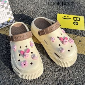 รองเท้าหัวโตแฟชั่นเกาหลี พร้อมส่งในไทย ของ KDAShop ทรงสวยพื้นนิ่มระบายอากาศได้ดีเยี่ยม ใส่แล้วไม่ร้อนเท้าไม่อับเท้าแน่นนอนคอนเฟิร์ม