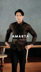 MENSTYLE BATIK - Kemeja Batik Pria Slimfit Lapis Furing Amarta Sanggit