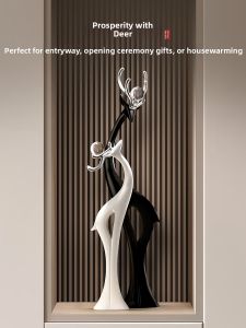 ZHONGGE | Luxurious High-End Deer Statue Decor