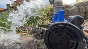 Pompa Air Irigasi 2 Inch Kualitas TERBAIK Tipe JET 250 Pompa Modif Semburan Besar Irit Listrik Cocok Untuk Pengairan Lahan Pertanian