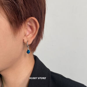 Indigo Titanium Steel Ear Cuff Studs for Men And Women No Piercing Required Fashionable Non-Denominational Style Jewelry