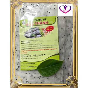Bịch 500g Bánh tráng gạo nhúng mè đenHữu thành đặc sản Bình Định có thể nướng hoặc chiên giòn -BigLove