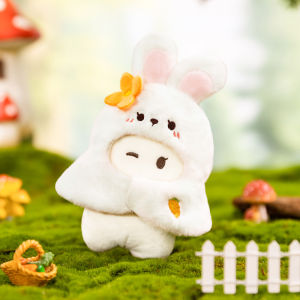 WAIGUOCHUPIN | Removable DIY Fluffy Animal Cloak Keychain