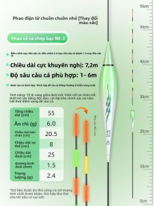 YUZHIYUAN | Đèn Đêm Dùng Ban Ngày và Ban Đêm Phát Hiện Cắn Điện Tử Mẫn Cảm Phao nổi