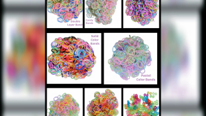 Rainbow Loom Bands 600 bands + 20 clips Rubber Band Bracelet Charm Beginner-friendly Craft Kit Arts & Crafts
