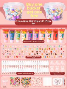 XICAI | DIY Cartoon Hair Clip Making Kit Craft Accessories