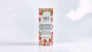 Sevich Strawberry Mint Hair Growth Oil Nourishes Hair and Scalp Cream Promotes Hair Growth Natural Berry Fresh Hair Essence 40ml&60g
